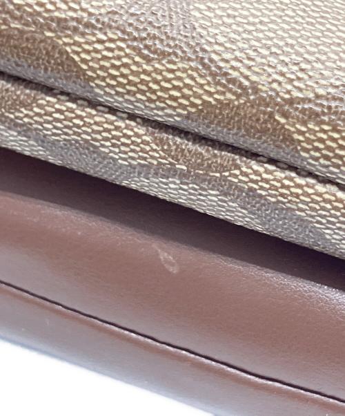 COACH（コーチ）COACH (コーチ) シグネチャーショルダーバッグ ブラウンの古着・服飾アイテム