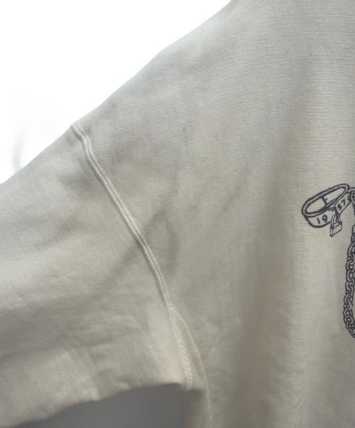 BOWWOW（バウワウ）BOWWOW (バウワウ) BALL AND CHAIN SWEATSHIRT ベージュ サイズ:Ｌの古着・服飾アイテム