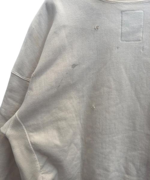 BOWWOW（バウワウ）BOWWOW (バウワウ) BALL AND CHAIN SWEATSHIRT ベージュ サイズ:Ｌの古着・服飾アイテム