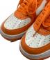 中古・古着 A BATHING APE (アベイシングエイプ) BAPESTA　ローカットスニーカー ホワイト×オレンジ サイズ:SIZE 23.5cm：10000円