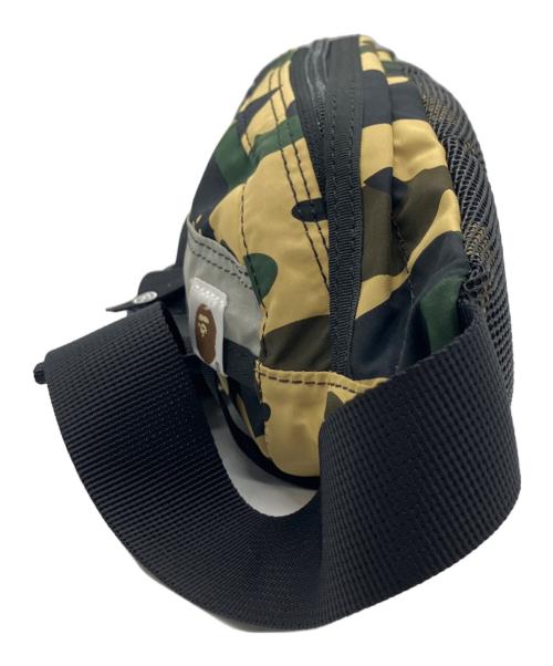 A BATHING APE（アベイシングエイプ）A BATHING APE (アベイシングエイプ) リフレクターウエストポーチ カーキの古着・服飾アイテム