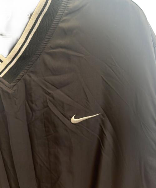 NIKE GOLF（ナイキゴルフ）NIKE GOLF (ナイキゴルフ) ナイロンプルオーバー ブラック サイズ:Ｌの古着・服飾アイテム