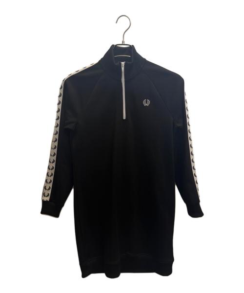 FRED PERRY（フレッドペリー）FRED PERRY (フレッドペリー) トラックジャケット ブラック サイズ:Ｌの古着・服飾アイテム