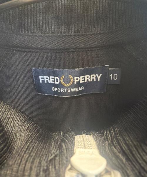 FRED PERRY（フレッドペリー）FRED PERRY (フレッドペリー) トラックジャケット ブラック サイズ:Ｌの古着・服飾アイテム