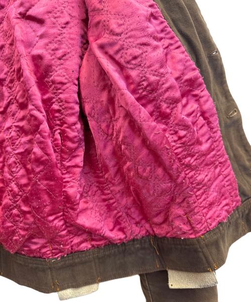 DOLCE & GABBANA（ドルチェ＆ガッバーナ）DOLCE & GABBANA (ドルチェ＆ガッバーナ) ラベルジャケット ブラウン サイズ:ＸＳの古着・服飾アイテム