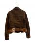 DOLCE & GABBANA (ドルチェ＆ガッバーナ) ラベルジャケット ブラウン サイズ:ＸＳ：5000円