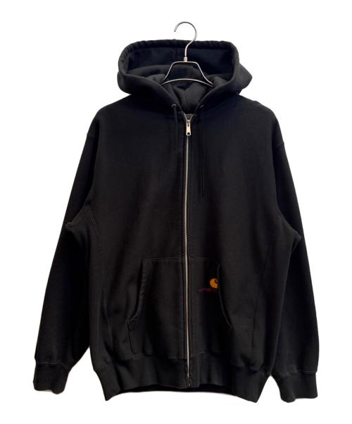 CarHartt（カーハート）CarHartt (カーハート) ジップパーカー ブラック サイズ:XLの古着・服飾アイテム