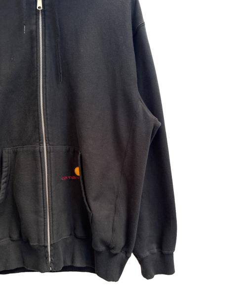 CarHartt（カーハート）CarHartt (カーハート) ジップパーカー ブラック サイズ:XLの古着・服飾アイテム