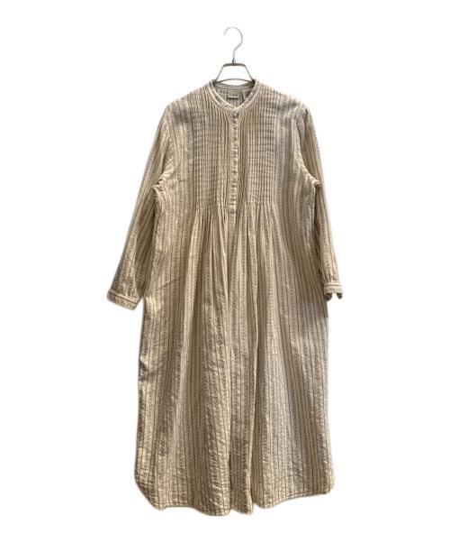L.L.Bean（エルエルビーン）L.L.Bean (エルエルビーン) チロリアンワンピース ベージュ サイズ:Ｓの古着・服飾アイテム