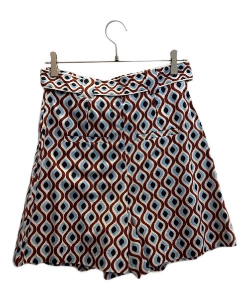 MARELLA（マレーラ）MARELLA (マレーラ) ミニスカート スカイブルーブラック サイズ:40 未使用品の古着・服飾アイテム
