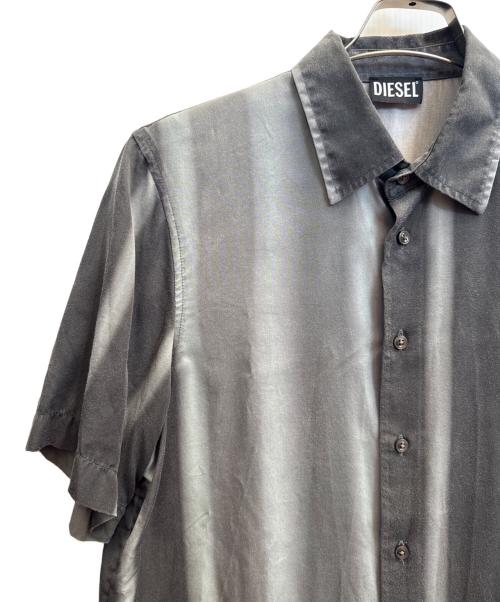 DIESEL（ディーゼル）DIESEL (ディーゼル) S-SING-STRI グレー×ブラック サイズ:Ｓの古着・服飾アイテム