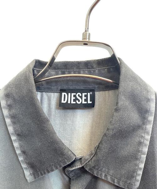 DIESEL（ディーゼル）DIESEL (ディーゼル) S-SING-STRI グレー×ブラック サイズ:Ｓの古着・服飾アイテム