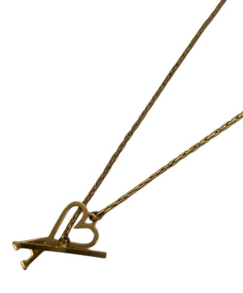 AMI Alexandre Mattiussi（アミアレクサンドルマテュッシ）AMI Alexandre Mattiussi (アミアレクサンドルマテュッシ) HEART LOGO CHAIN NECKLACE ゴールドカラーの古着・服飾アイテム