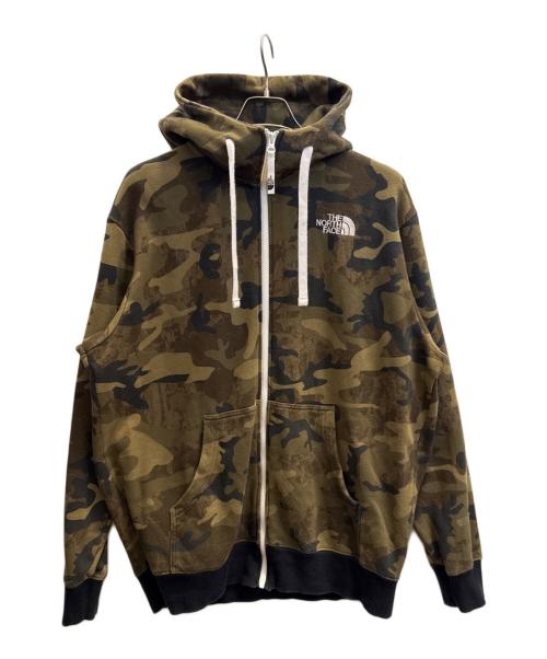 THE NORTH FACE（ザ ノース フェイス）THE NORTH FACE (ザ ノース フェイス) ノベルティリアビューフルジップフーディ カーキ サイズ:XLの古着・服飾アイテム