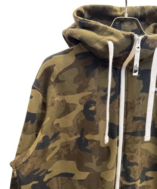 THE NORTH FACE（ザ ノース フェイス）THE NORTH FACE (ザ ノース フェイス) ノベルティリアビューフルジップフーディ カーキ サイズ:XLの古着・服飾アイテム