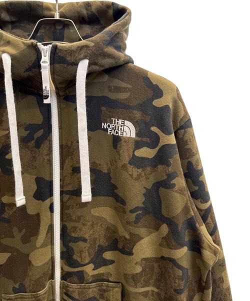 THE NORTH FACE（ザ ノース フェイス）THE NORTH FACE (ザ ノース フェイス) ノベルティリアビューフルジップフーディ カーキ サイズ:XLの古着・服飾アイテム