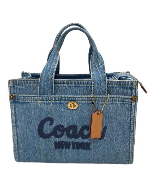 COACH（コーチ）COACH (コーチ) カード トート26 インディゴの古着・服飾アイテム