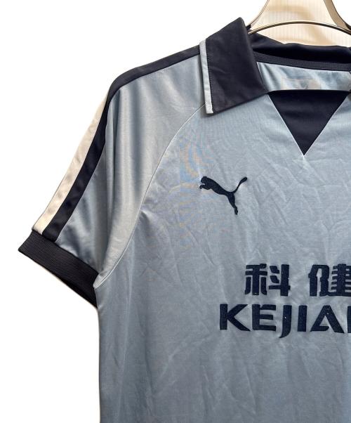 PUMA（プーマ）PUMA (プーマ) ゲームシャツ ブルー サイズ:Мの古着・服飾アイテム