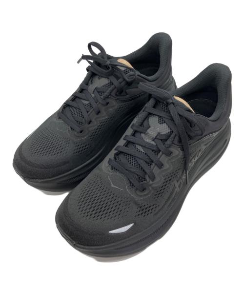 HOKAONEONE（ホカオネオネ）HOKAONEONE (ホカオネオネ) M BONDI 9 ブラック サイズ:27.5cm ワイドの古着・服飾アイテム