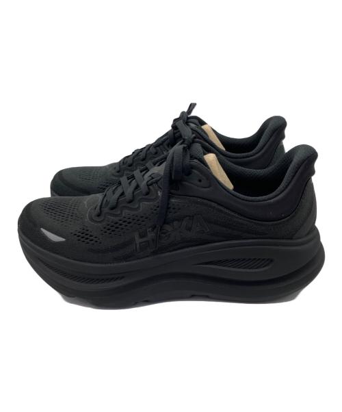 HOKAONEONE（ホカオネオネ）HOKAONEONE (ホカオネオネ) M BONDI 9 ブラック サイズ:27.5cm ワイドの古着・服飾アイテム