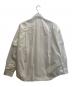 SOFTHYPHEN (ソフトハイフン) DOUBLE FRONT OVER SIZED SIGNATURE SHIRT ホワイト サイズ:02 未使用品：11000円