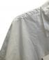 中古・古着 SOFTHYPHEN (ソフトハイフン) DOUBLE FRONT OVER SIZED SIGNATURE SHIRT ホワイト サイズ:02 未使用品：11000円