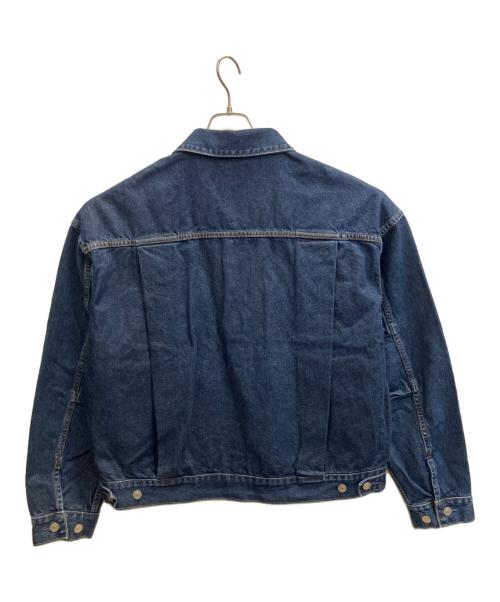 SOFTHYPHEN（ソフトハイフン）SOFTHYPHEN (ソフトハイフン) TUCKED DETAIL DENIM JACKET インディゴ サイズ:04 未使用品の古着・服飾アイテム
