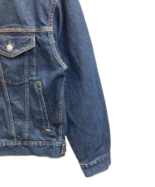SOFTHYPHEN（ソフトハイフン）SOFTHYPHEN (ソフトハイフン) TUCKED DETAIL DENIM JACKET インディゴ サイズ:04 未使用品の古着・服飾アイテム