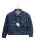 SOFTHYPHEN（ソフトハイフン）の古着「TUCKED DETAIL DENIM JACKET」｜インディゴ