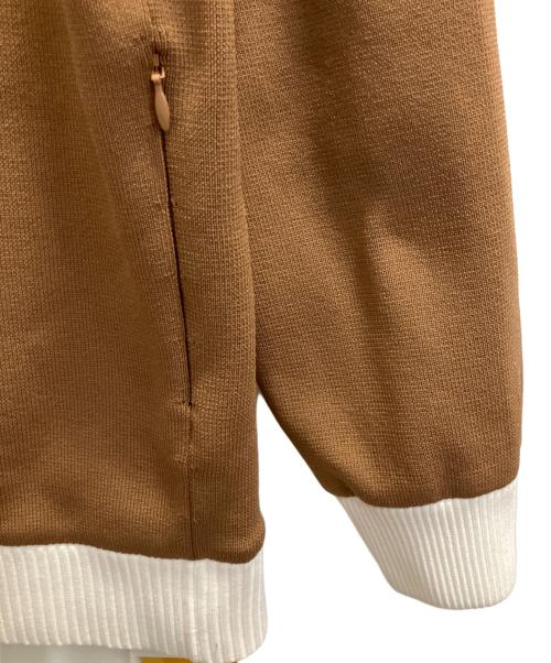 CELFORD（セルフォード）CELFORD (セルフォード) ニット2WAYフードアウター ブラウン サイズ:SIZE 36の古着・服飾アイテム