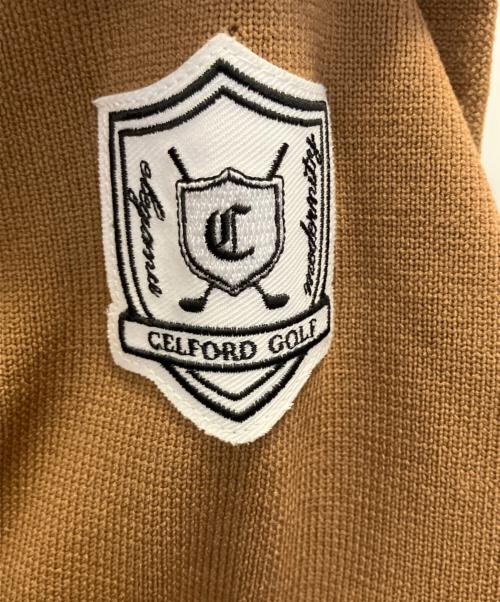CELFORD（セルフォード）CELFORD (セルフォード) ニット2WAYフードアウター ブラウン サイズ:SIZE 36の古着・服飾アイテム