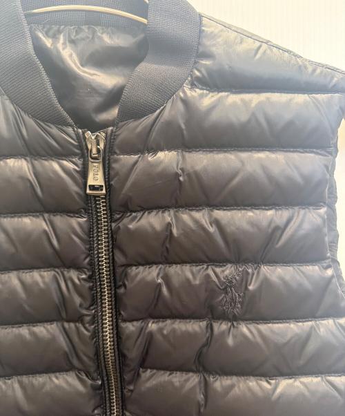 POLO RALPH LAUREN（ポロ・ラルフローレン）POLO RALPH LAUREN (ポロ・ラルフローレン) ダウンベスト ブラック サイズ:不明の古着・服飾アイテム