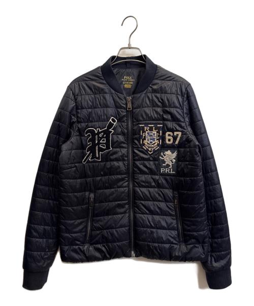 POLO RALPH LAUREN（ポロ・ラルフローレン）POLO RALPH LAUREN (ポロ・ラルフローレン) ライトダウンジャケット ネイビー サイズ:Ｓの古着・服飾アイテム