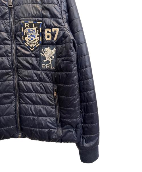 POLO RALPH LAUREN（ポロ・ラルフローレン）POLO RALPH LAUREN (ポロ・ラルフローレン) ライトダウンジャケット ネイビー サイズ:Ｓの古着・服飾アイテム