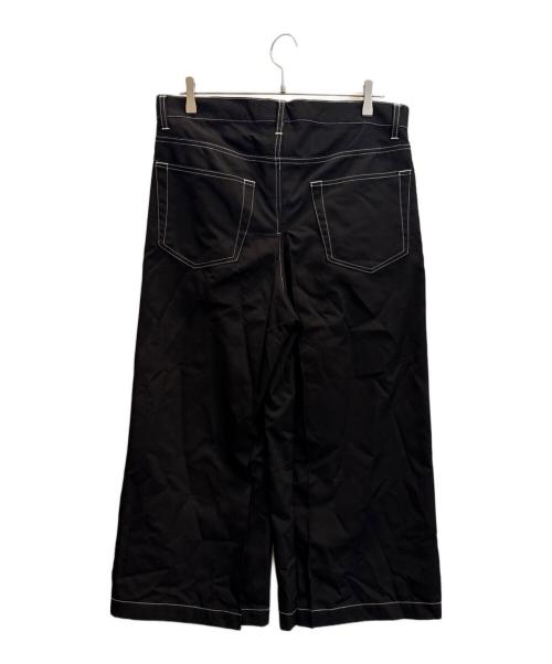 SASQUATCHfabrix.（サスクワッチファブリックス）SASQUATCHfabrix. (サスクワッチファブリックス) DENIM HAKAMA PANTS ブラック サイズ:Ｌの古着・服飾アイテム