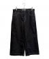 SASQUATCHfabrix.（サスクワッチファブリックス）の古着「DENIM HAKAMA PANTS」｜ブラック