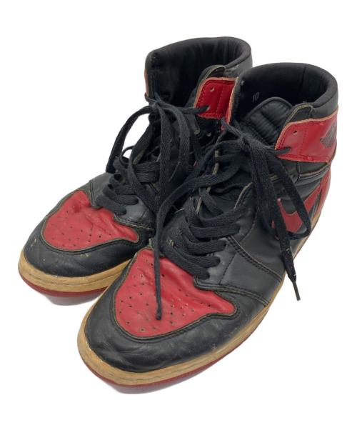 NIKE（ナイキ）NIKE (ナイキ) AIR JORDAN1 レッド×ブラック サイズ:SIZE 28cmの古着・服飾アイテム