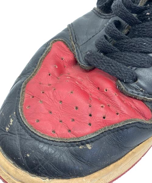 NIKE（ナイキ）NIKE (ナイキ) AIR JORDAN1 レッド×ブラック サイズ:SIZE 28cmの古着・服飾アイテム