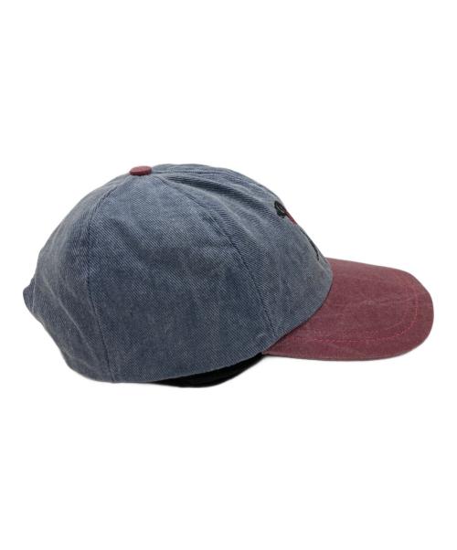 THE BLACK DOG（ブラックドッグ）THE BLACK DOG (ブラックドッグ) キャップ ネイビー×レッドの古着・服飾アイテム