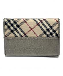 BURBERRY（バーバリー）の古着「カードケース」｜シルバー