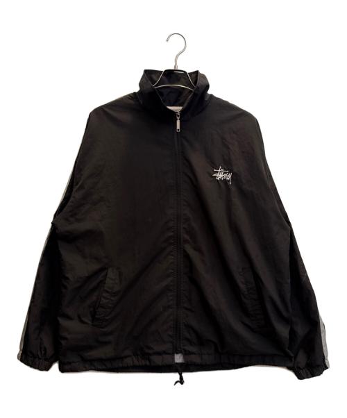 stussy sport（ステューシー スポーツ）stussy sport (ステューシー スポーツ) ナイロンジャケット ブラック サイズ:Ｌの古着・服飾アイテム