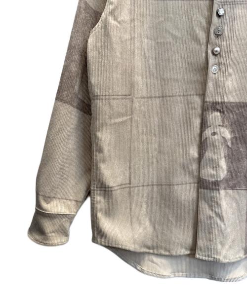TOZAOU（トザオウ）TOZAOU (トザオウ) Collection Shirt ベージュ サイズ:Ｌの古着・服飾アイテム