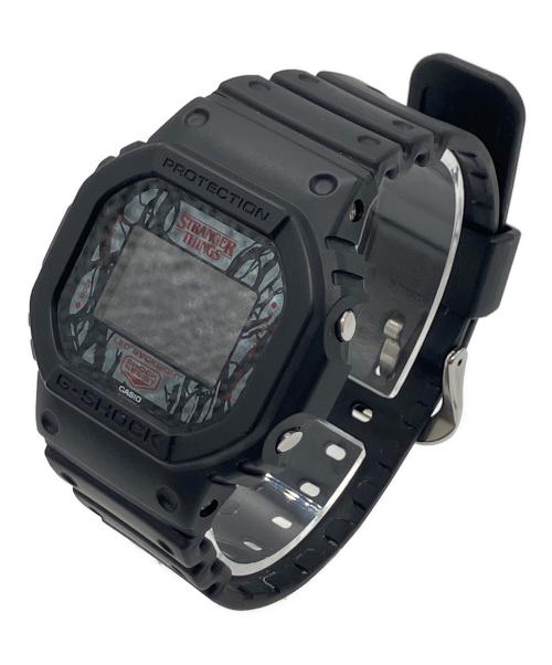 CASIO（カシオ）CASIO (カシオ) ストレンジャーシングス (ストレンジャーシングス) G-SHOCK　ストレンジャーシングス ブラックの古着・服飾アイテム