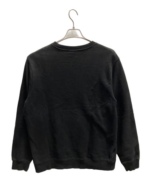stussy（ステューシー）stussy (ステューシー) クルーネックスウェット ブラック サイズ:SIZE Mの古着・服飾アイテム
