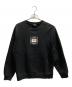 stussy（ステューシー）の古着「クルーネックスウェット」｜ブラック