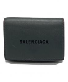 BALENCIAGA（バレンシアガ）の古着「コンパクトウォレット」｜グレー