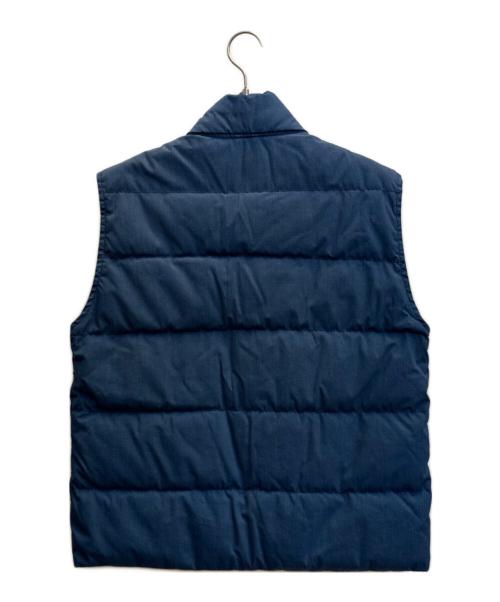 Eddie Bauer（エディーバウアー）Eddie Bauer (エディーバウアー) ダウンベスト ブルー サイズ:不明の古着・服飾アイテム