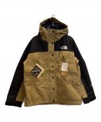THE NORTH FACEザ ノース フェイス）の古着「マウンテンライトジャケット」｜カーキ×ブラック