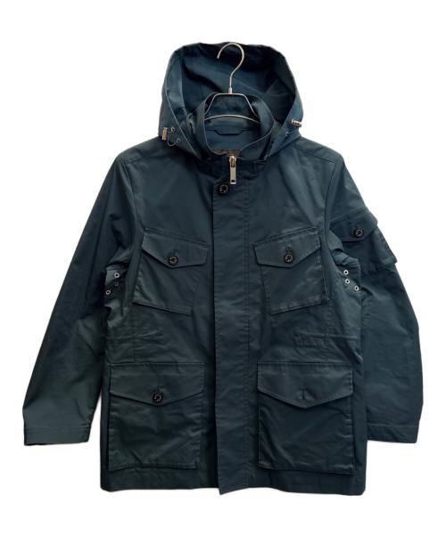MACKINTOSH（マッキントッシュ）MACKINTOSH (マッキントッシュ) 【BERWICK】ストレッチツイルブルゾン ブルー サイズ:Мの古着・服飾アイテム
