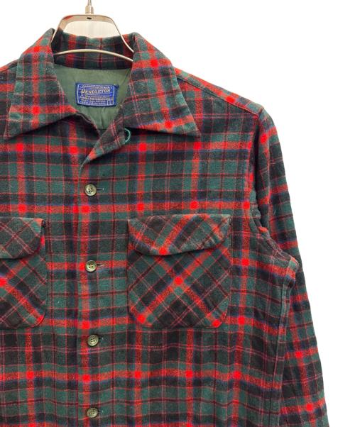 PENDLETON（ペンドルトン）PENDLETON (ペンドルトン) 長袖シャツ グリーン サイズ:Ｓの古着・服飾アイテム